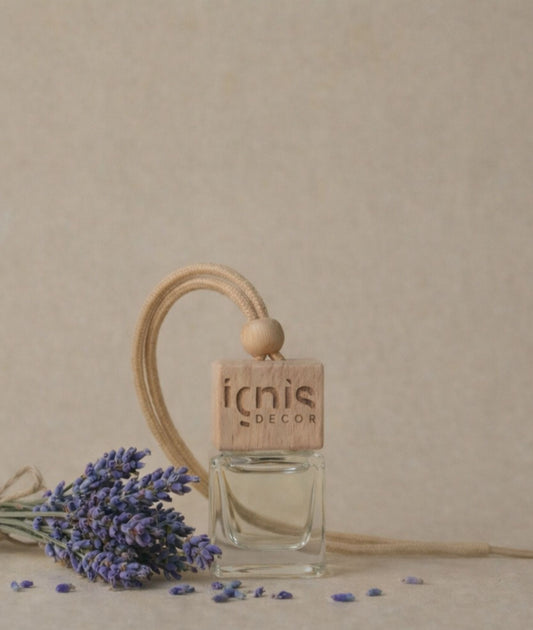 Profumatore per Auto Campo di Lavanda